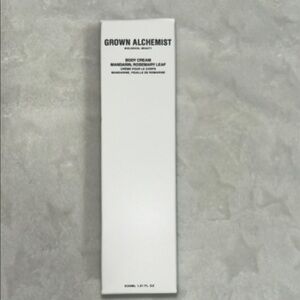 Grown Alchemist Geranium Body Cream in White Packaging